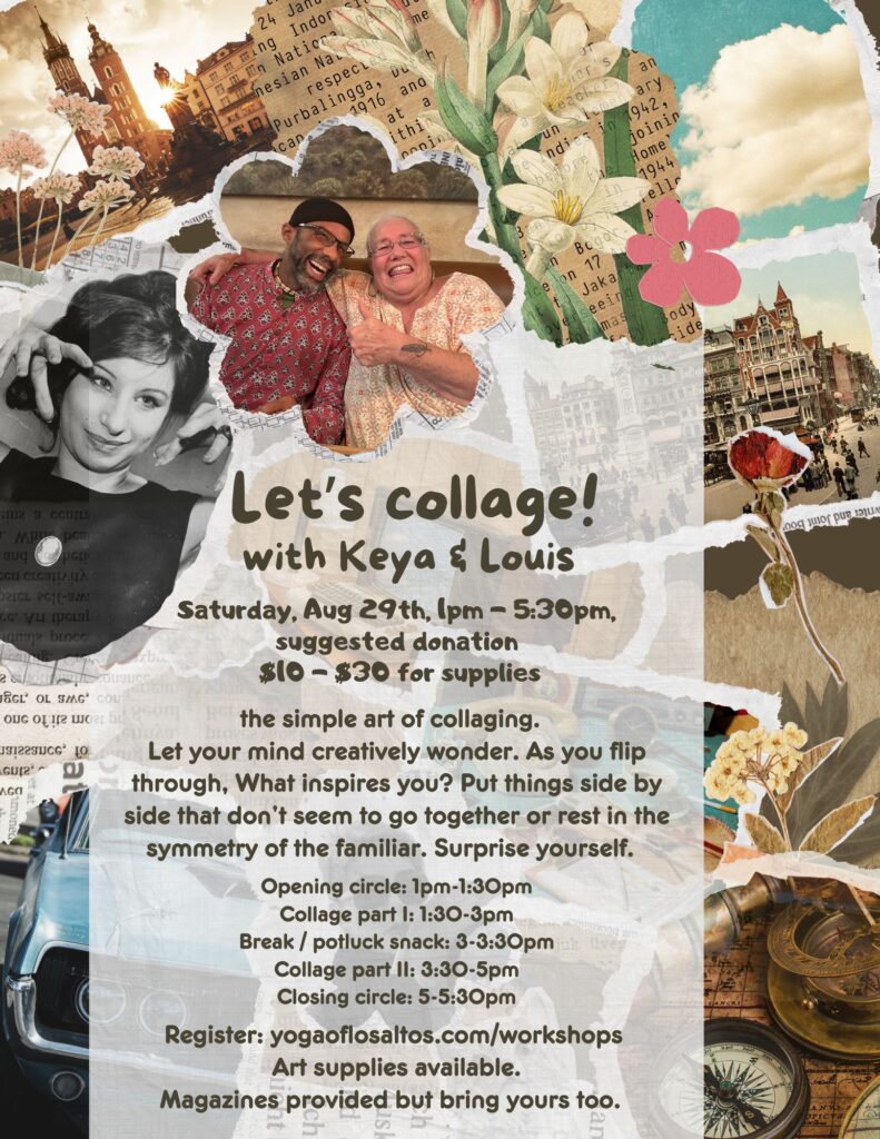 Let’s collage! with Keya & Louis